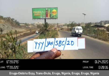 Unipole Billboard By 9th Mile Bridge, Enugu-Onitsha Expressway, Enugu, Enugu State
