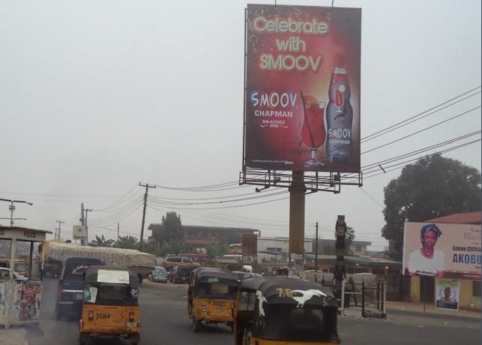 Portrait Billboard At No1 Ikot-ekpene Road at the old Aba Road Junction, Umuahia, Abia State