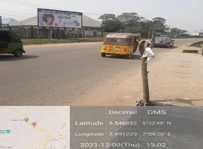 48 Sheet Billboard Along Ugwuachara Road, Umuahia, Abia State