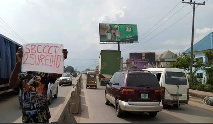 Unipole Billboard Along Aba Owerri Road, By Judix Filling Station, Captures Traffic From Osisioma Junction, Towards The Main Park, Aba, Abia State