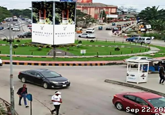 Iconic Club Box Billboard at Trans-Amadi Roundabout, Port Harcourt, Rivers State