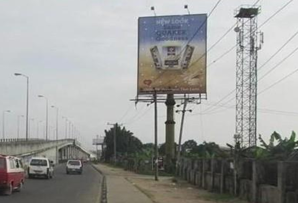 Portrait Billboard at the premises of Nigerian prisons service Ikwerre road Mile3 Diobu, Port Harcourt, Rivers State