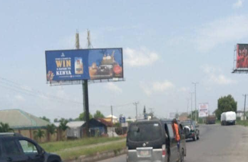 Unipole Billboard Along Airport Road,By Salvation Ministry Headquarters Igwuruta. FTF Rumuokoro, Port Harcourt, Rivers State