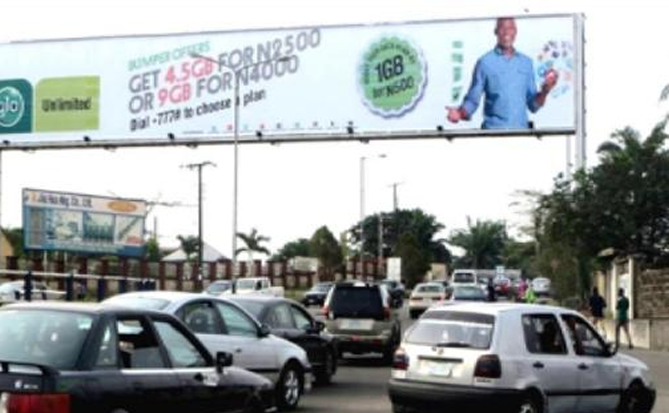 Gantry Billboard at Mary Slessor Roundabout, Calabar, Cross River State