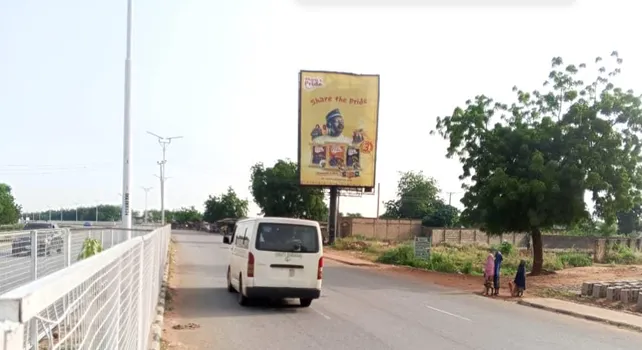 Portrait Billboard at Airport Road before Airport Junction, Sokoto, Sokoto, Sokoto State