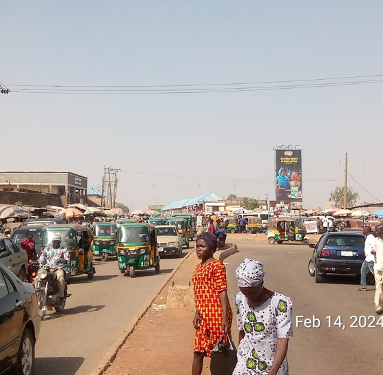 Portrait Billboard at cMarket by Kugiya roundabout FTF Jos Town, Jos, FTF Jos Town, Plateau State