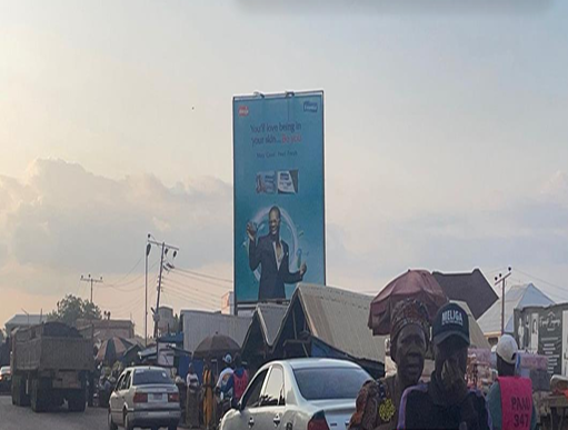 Portrait Billboard at the Kogi State University Junction, Lokoja, Kogi State