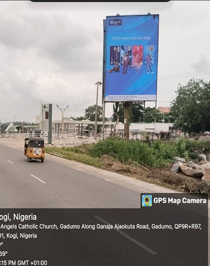 Portrait Billboard at Ganaja Junction Lokoja, Lokoja, Kogi State