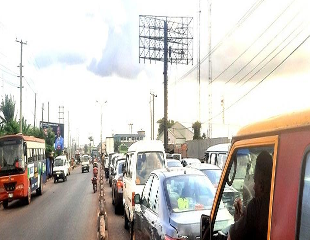 Unipole Billboard at Ikpoba slope by Ikpoba river, Benin City, Edo State