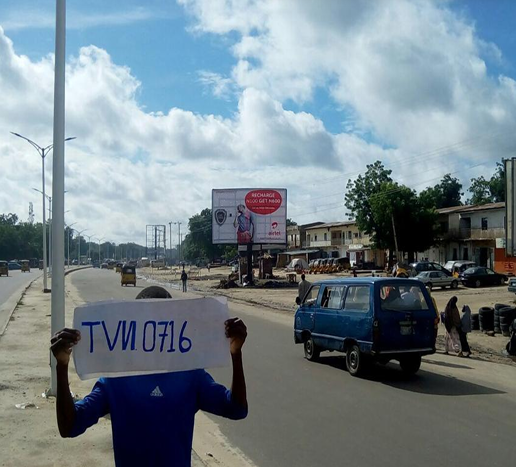 Landscape Billboard at Cameroon road by Custom Area command, Maiduguri, Maiduguri, Borno State