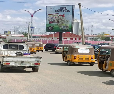 Portrait Billboard at Olu Obasanjo road by Silver Jubilee roundabout, Kano, Kano, Kano State