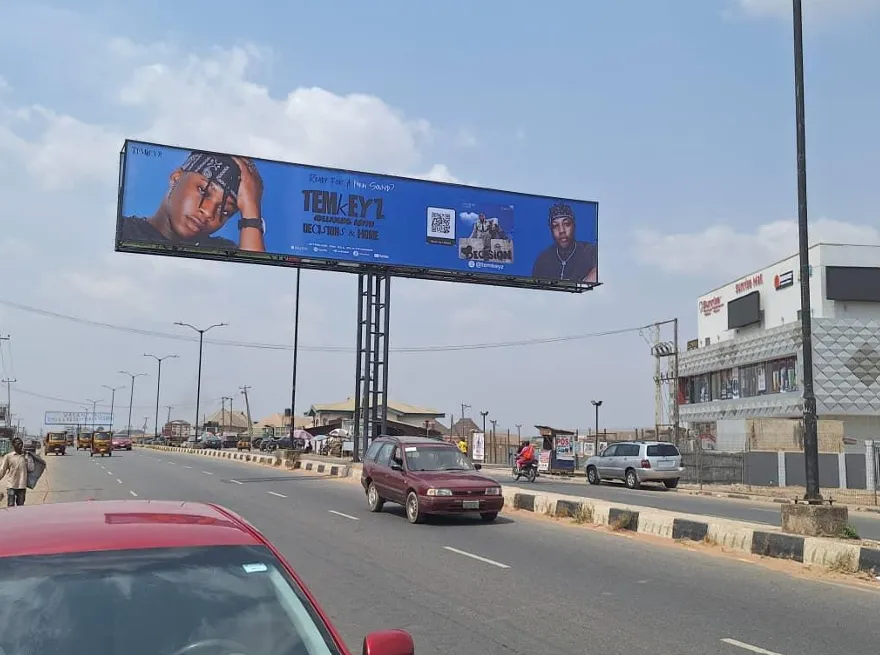 Eyecatcher Billboard at Sunrise Mall Akala Expressway Ibadan