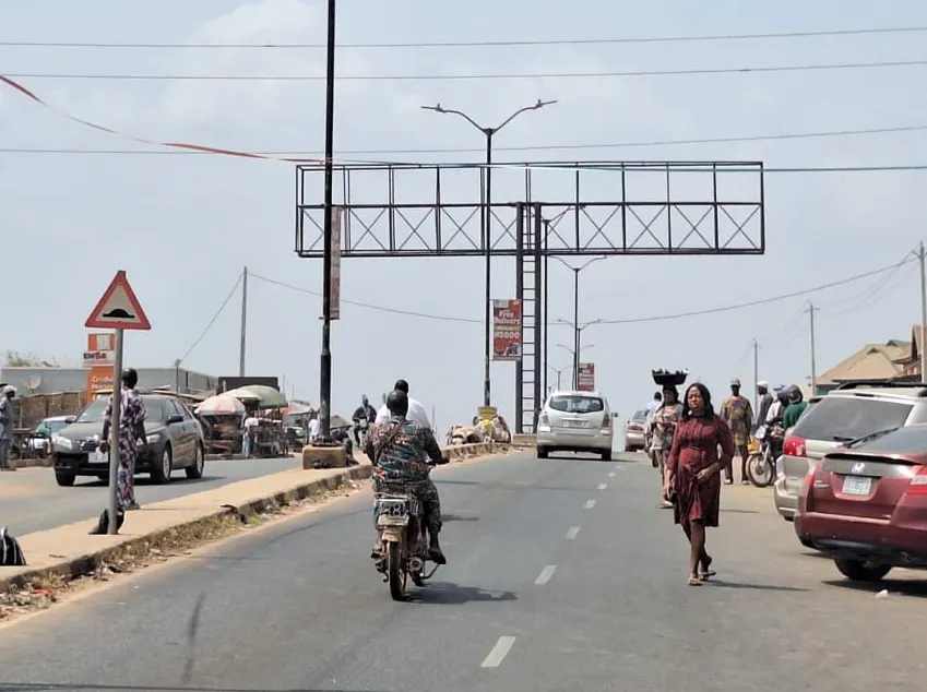 Eyecatcher Billboard at Kuola Junction Akala Expressway Ibadan