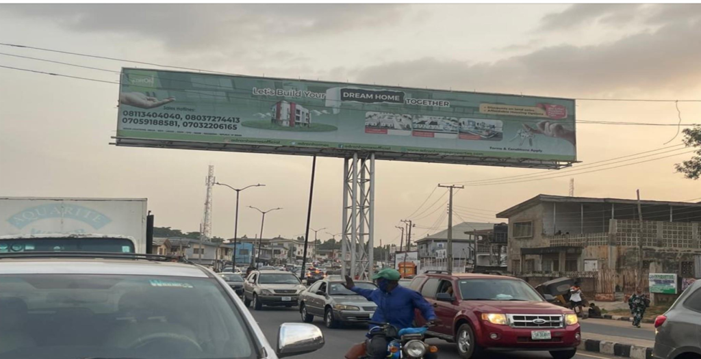 Eyecatcher Billboard at Bashorun Market BCOS Road Ibadan