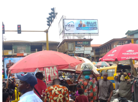 Rooftop Billboard at 3 Ayangburen Road FTF Mile 12, Ikorodu, Lagos State