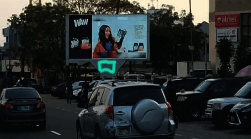 Digital LED Billboard at 133 Ahmadu Bello Way FTF Main Road from Silverbird Galleria, Victoria Island, Lagos State