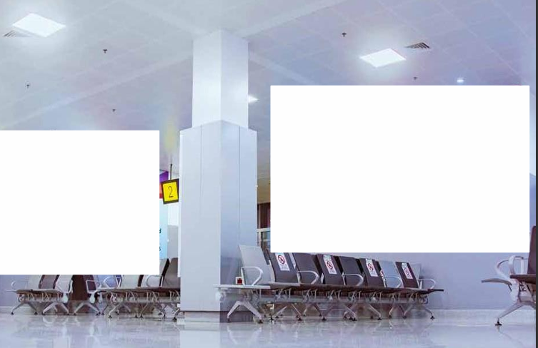 Lightbox Billboard at Passenger Seating and Waiting Area Gates 1-10, Abuja, FCT