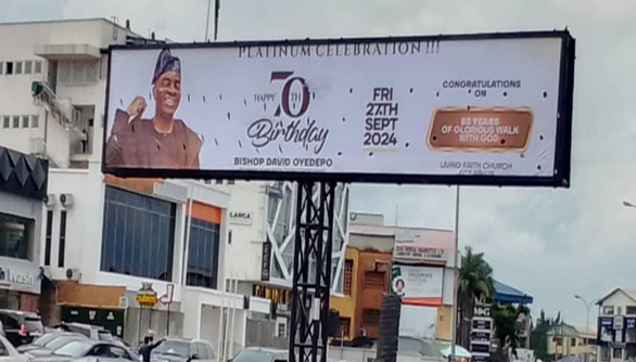 Gantry Billboard along Ademola Adetokunbo Crescent by Amingo Super Market Wuse 2, Abuja, FCT