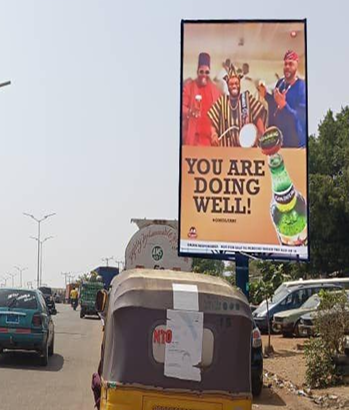 Static Billboard along Mando Roundabout FTT Kaduna International Airport, Kaduna, Kaduna State