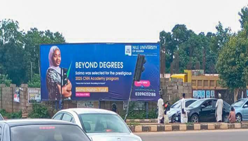 96 Sheet Billboard along Unguwar Sarki by GOC Junction FTT Shoprite, Kaduna, Kaduna State
