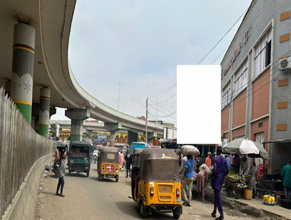 Static Billboard at Batta Market Roundabout, Kano, Kano State