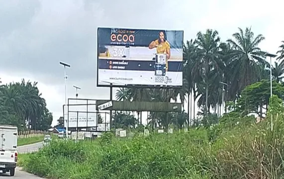 Static Billboard at Ikot Ekpene Road by Polytechnic, Uyo, Akwa Ibom State