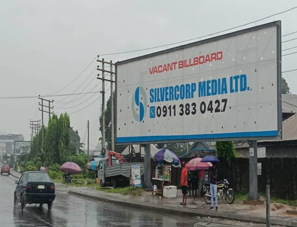 Large Format Billboard along T/A Layout by Ordinance Roundabout, Port Harcourt, Rivers State