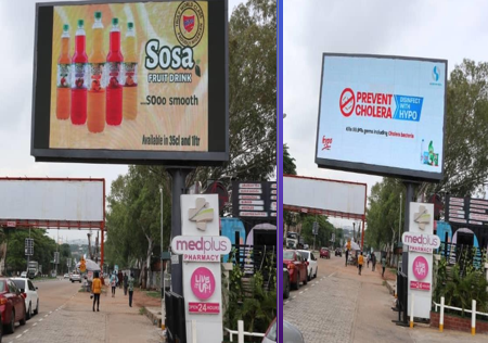 Digital LED Billboard at Nana Plaza 78 Aminu Kano Crescent Wuse 2, Abuja, FCT