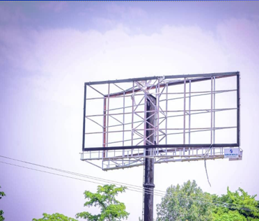 Unipole Billboard at Zaria Road by FCE Kano Unguwa Uku Motor Park, Kano, Kano State
