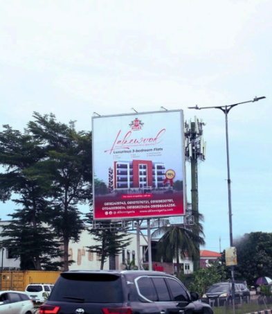 The Plaza - Static Double-Sided Billboard at Admiralty Way, Opposite Stanbic IBTC Bank, Lekki