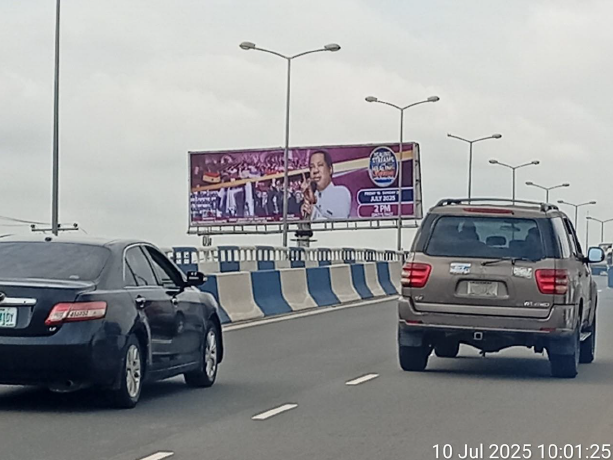 Unipole Billboard at Aba Road, By Oil Mill Market, Port Harcourt