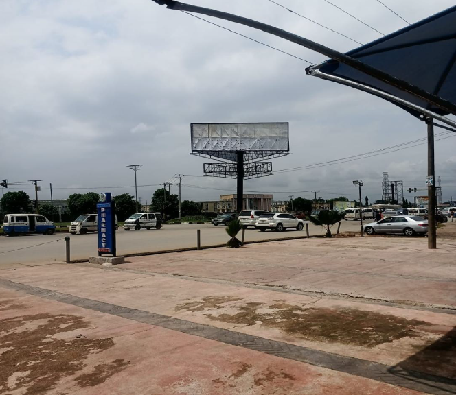 Unipole Billboard at Aba Road, by Akachi Junction, Owerri, Imo State, Owerri, Imo State