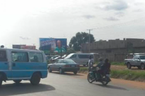 Unipole Billboard at Along Onitsha-Owerri Expressway by Obosi Electrical Market, Onitsha, Anambra State