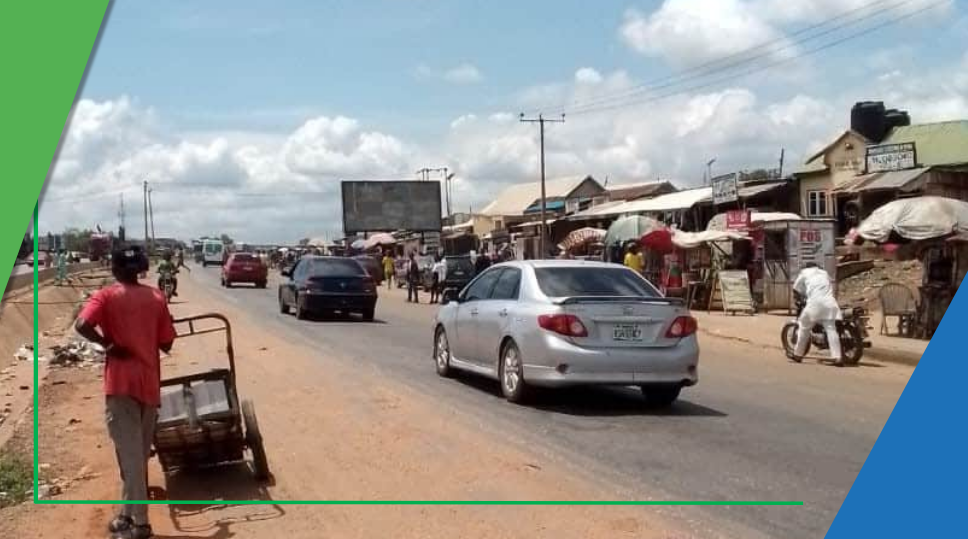Billboard at Abuja-Lokoja Road Opposite Gwagwalada Market, Abuja