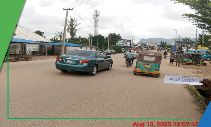 Billboard at Gado Nasco Road Opposite Access Bank FTT Kubwa Market Zone 4, Abuja