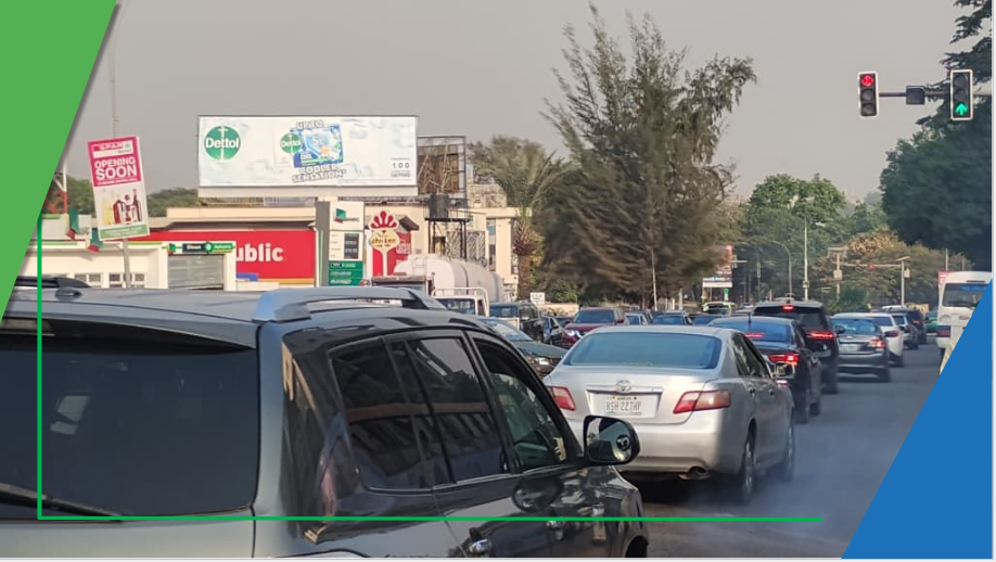 Billboard at Herbert Macaulay Way, beside Chicken Republic, Abuja