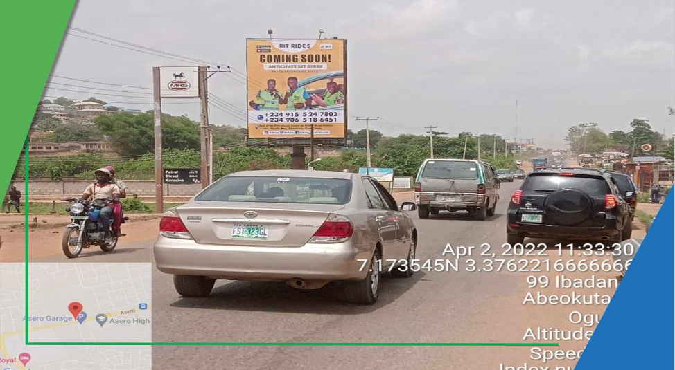 Billboard at Ibadan-Abeokuta Road inside Federal Medical Center Asero, Abeokuta
