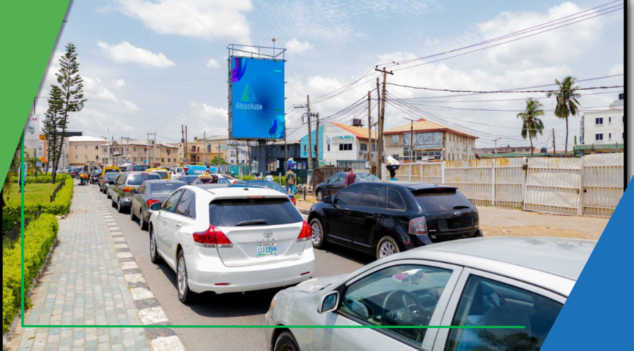 Billboard at Mobolaji Bank Anthony Way by Afri-Global Medical Center ,Ikeja, Lagos