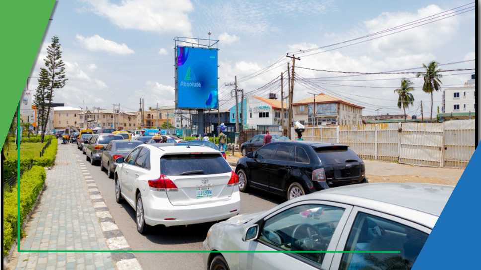 Billboard at Mobolaji Bank Anthony Way by Afri-Global Medical Center, Ikeja, Lagos