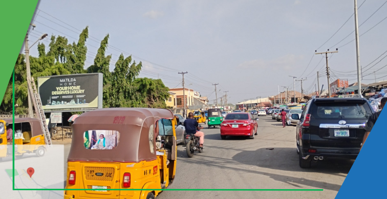 Billboard at Pa Michael Imoudu Avenue by 32 Crescent Gwarimpa Face A, Abuja