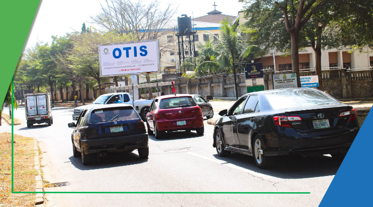 Billboard at Yakubu Gowon Crescent by Samora Matchel Street Asokoro, Abuja